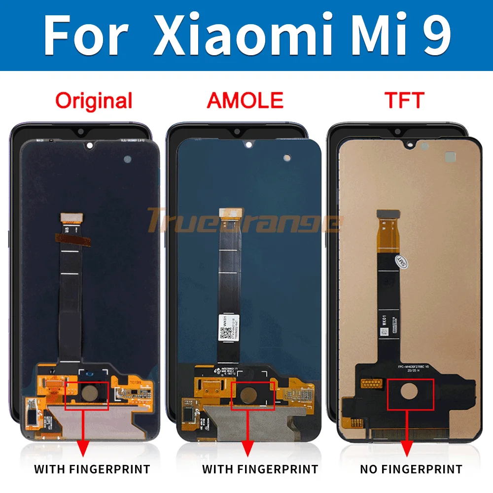Оригинальный amoled100% протестированный ЖК дисплей 6 39 дюйма для Xiaomi 9 Mi Mi9 сменный