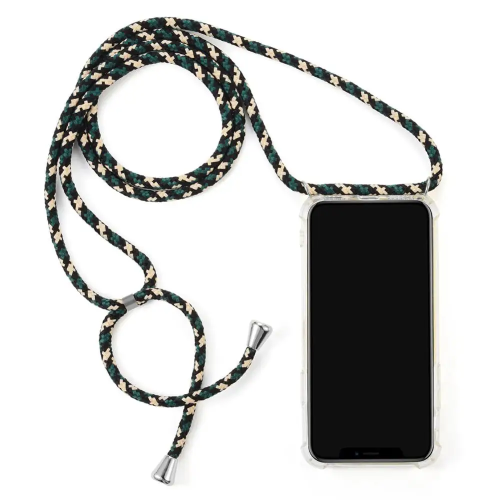 

Hanging Rope Mobile Phone Case Cover For iPhone 11 2019 Case For iPhone 11 11Pro Pro Max 2019 Phone Back Cover Case Hot Sale
