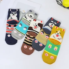 

Japanese Cartoon Cute Women's Socks Cotton Pile Socks Autumn-Winter Funny Shiba Lnu Pug Socks Fashion 1 Pair Socks