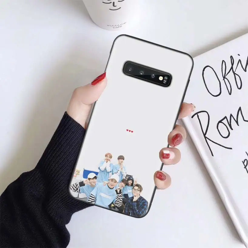 BS017-3 J Hope kPop чехол для samsung Galaxy S10+ Plus Lite Note 10 9 8 S9 S8 J4 J6+ Plus S7 S6 черный чехол для телефона - Цвет: BS017-3