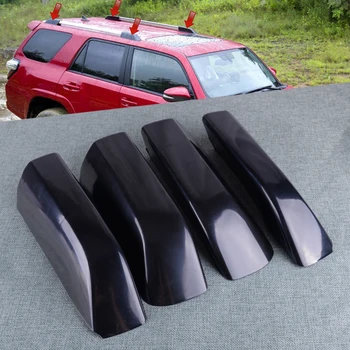 

DWCX 4PCS Car Roof Luggage Rack Rail End Cover Shell fit for Toyota 4Runner N280 2010 2011 2012 2013 2014 2015 2016 2017 2018