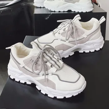 

New Arrivals Men Shoes Sneakers Mesh Men Vulcanize Shoes Men Shoes Fashion Men Shoes Casual Breathable Tenis Masculino R10-90