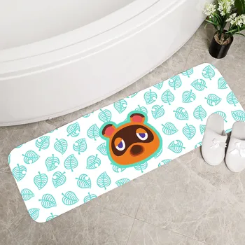 

Animal Crossing Water Absorption Rug Bathroom Mat Shaggy Bath Mat Set Kitchen Door Floor Mat Carpet For Toilet Non-Slip