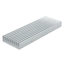 Радиатор 100 мм × 35 X 10 алюминиевый IC MOSFET SCR компоненты