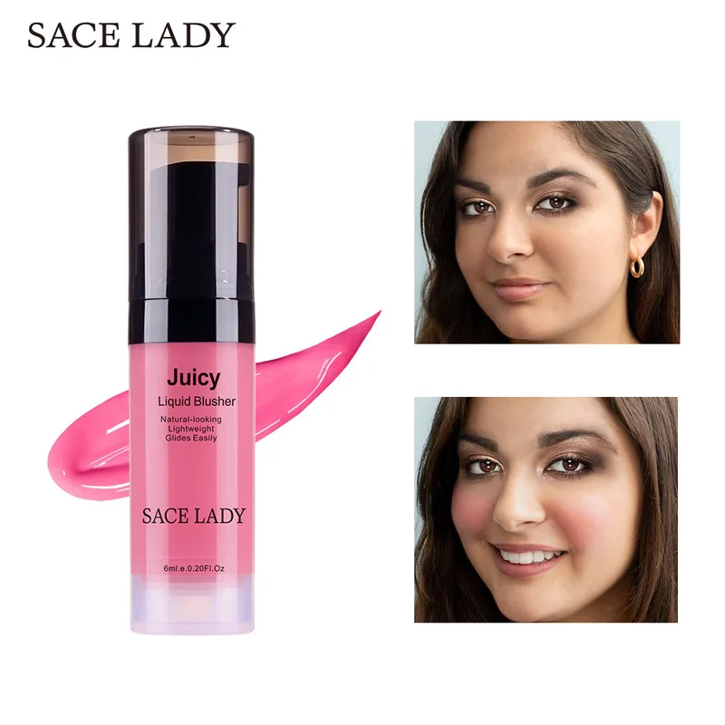

SACE LADY Liquid Blush kit Makeup Face Rouge Long Lasting Make Up Professional Natural Cheek Buy 1 Get 1 Blusher Face Cosmetic