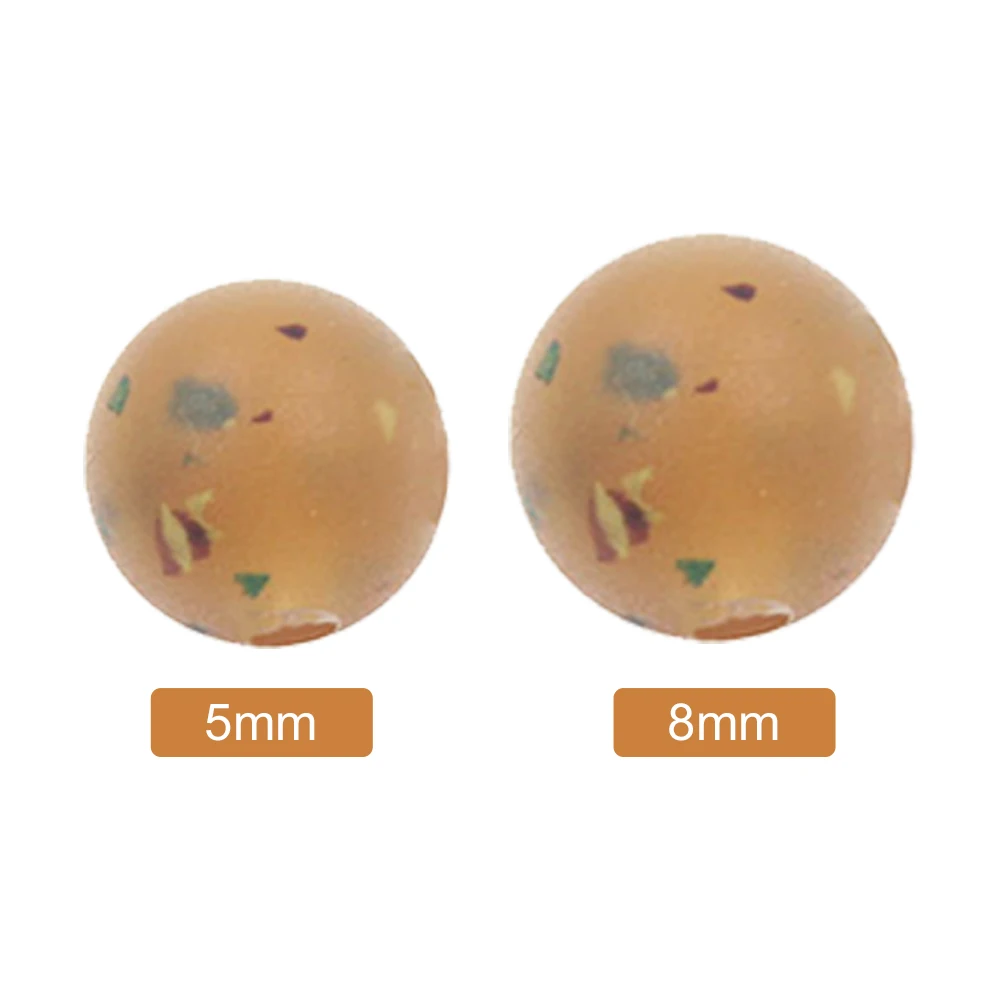 10 шт. камуфляжные мягкие резиновые рыболовные ударные бусины плавающие Chod