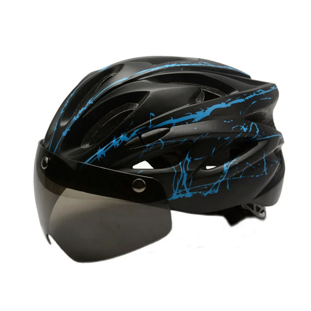 Mtb Enduro Helmet Cycling Electric Motorcycle For Adult Road Bike Scooter Women's Goggles Light Male leisure Bicycle | Спорт и