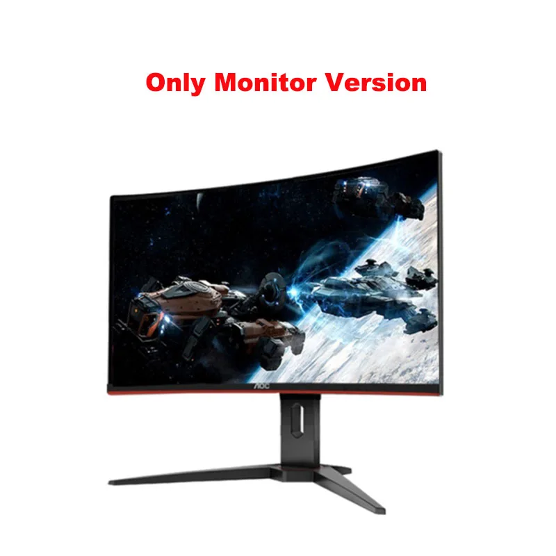 Монитор AOC CQ27G1 изогнутый жидкокристаллический дисплей 27 ''2560x1440 P 3000: 1 Частота обновления 1 мс ответ 2 Аудио HDMI+ DP+ 3,5 мм - Цвет: Monitor  EU PLUG