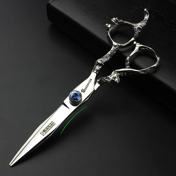 

Dragon scissors hair scissors 6-inch hair salon Hair stylist special flat scissors teeth scissors cut thin scissors hair home