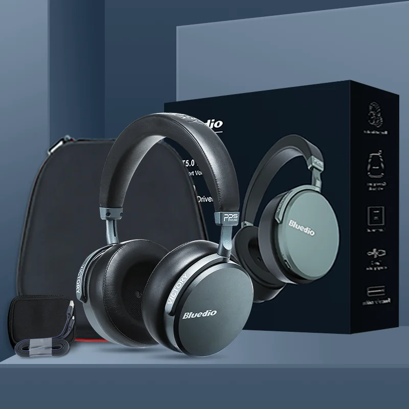 Bluedio V2 беспроводные наушники bluetooth гарнитура PPS12 драйверы HIFI с микрофоном