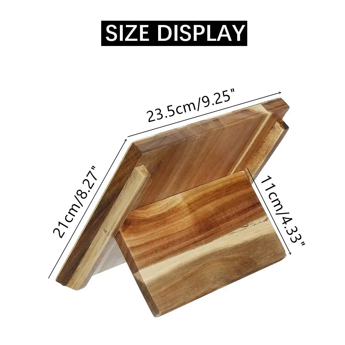 

New Wooden Magnetic Knives Block Stand Rack Kitchen Cookware Cutlery Storage Organizer Holder Kitchen Tools Knife Accessories