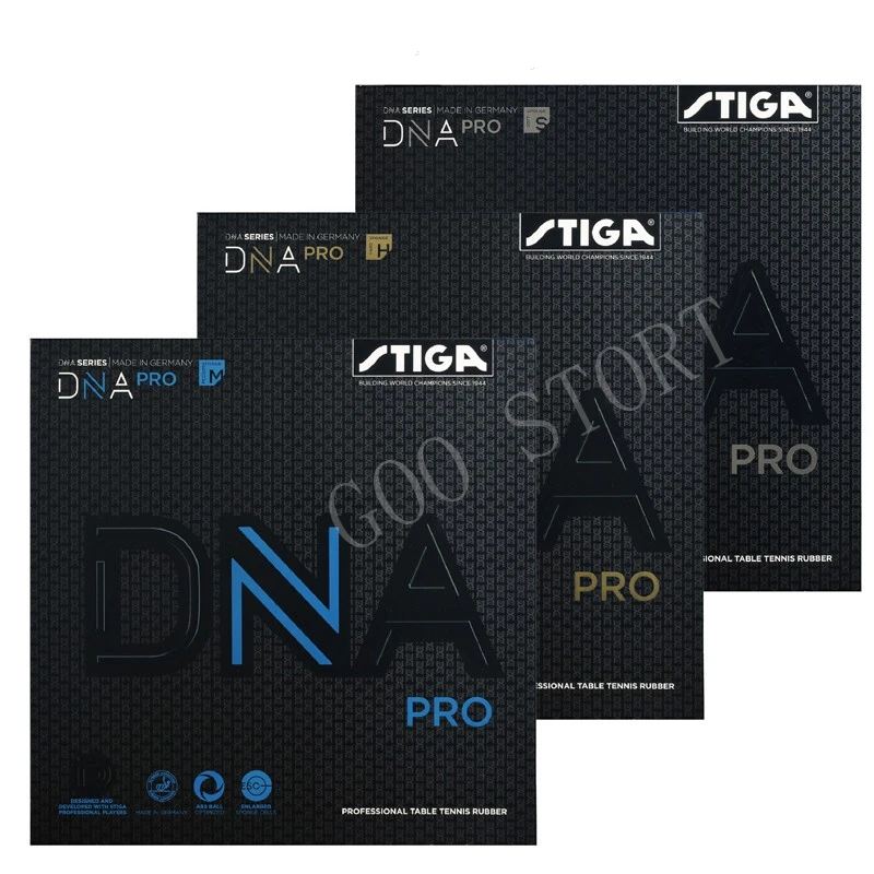 Резиновая губка для настольного тенниса STIGA DNA PRO M H S оригинальная пинг-понга |