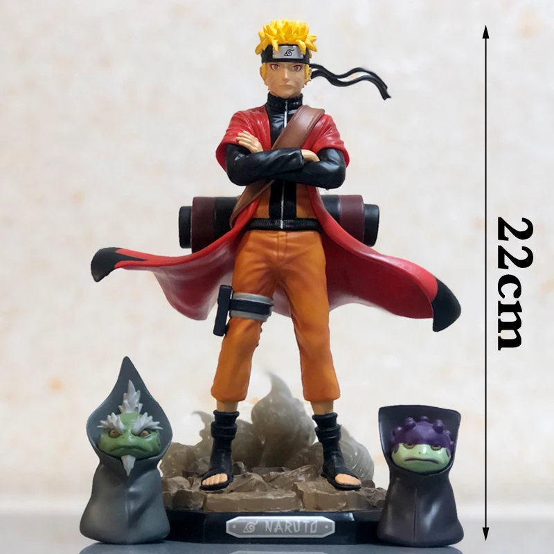 Наруто GK Immortal модель Uzumaki Наруто Gama-Bunta сцены статуя ПВХ фигурка Коллекция Модель игрушки X3709
