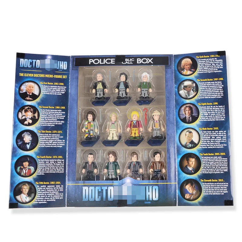 Doctor Who Figure 11 Pack строительные блоки фигурки доктора набор микрофигурок горячие