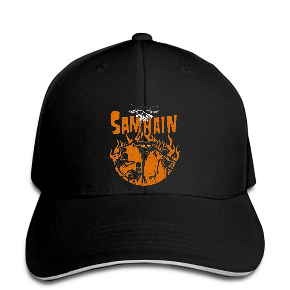 Новая бейсбольная кепка samhain danzig fire limitet edition, хит, новинка, хип-хоп, Новое поступление, летняя Кепка snapback