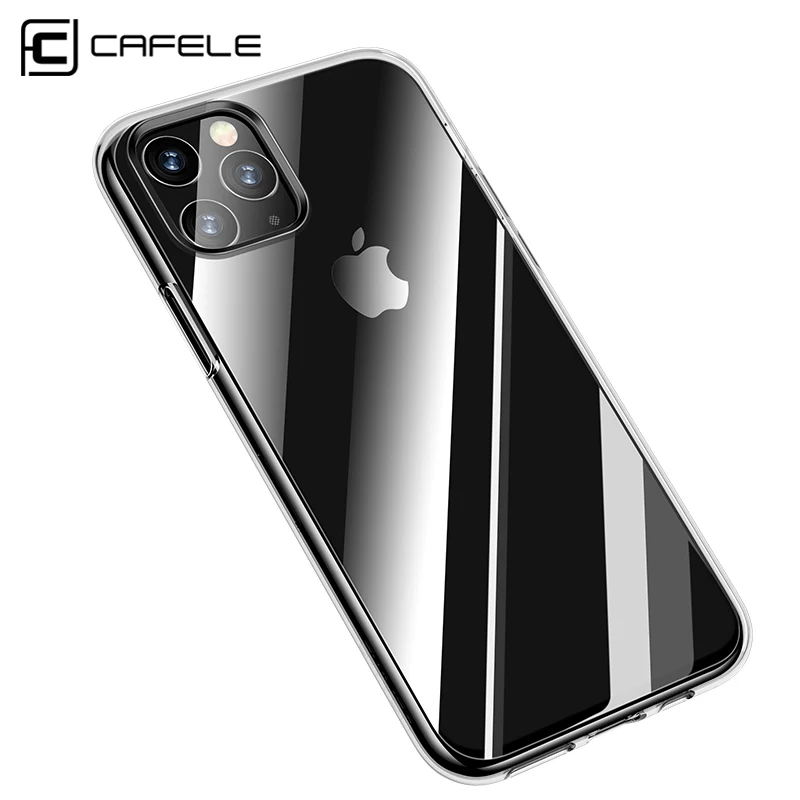 Cafele TPU чехол для телефона iPhone 11 pro Max SE 2020 кристально чистый мягкий iphone 12 6 1 7