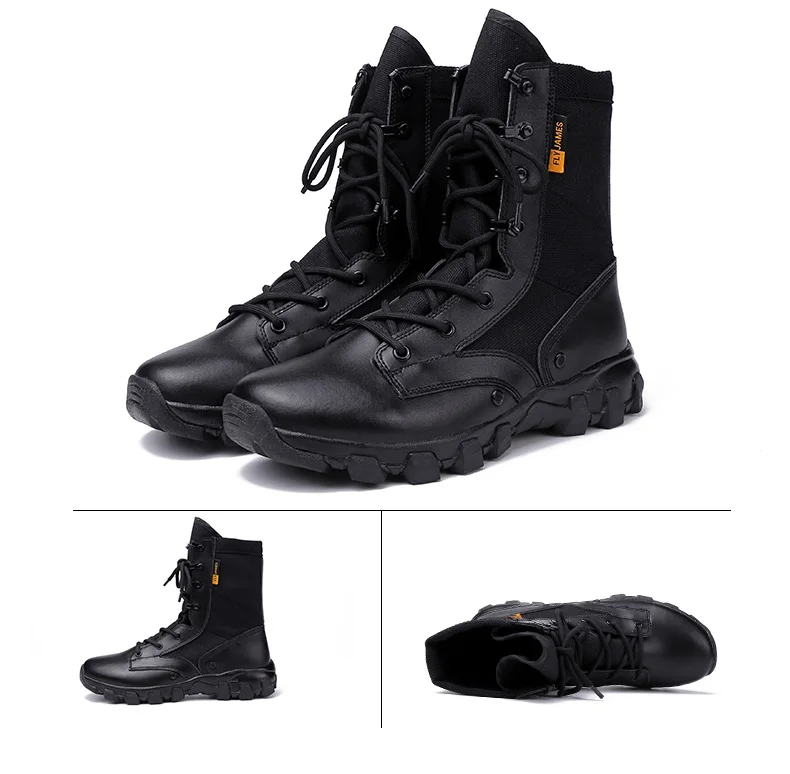 Г. Сверхлегкие мужские армейские ботинки Военная обувь армейские тактические ботильоны для мужчин ботинки для пустыни/джунглей Уличная обувь размер 39-46