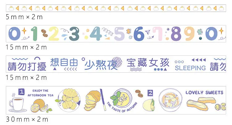 AngelHere Store 6 шт. Kawaii васи лента мультфильм девушка маскирующая лента DIY наклейки Скрапбукинг планировщик книга канцелярские принадлежности подарок