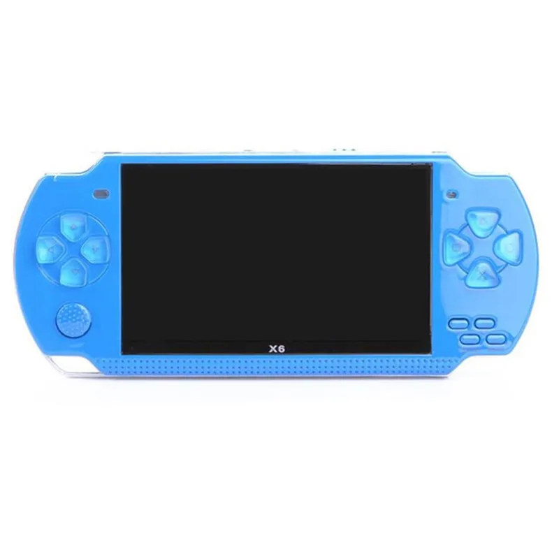 Video Game Console Player X6 for PSP Game Handheld Retro Game 4.3 inch Screen Mp4 Player Game Player Support Camera,Video,E-book 