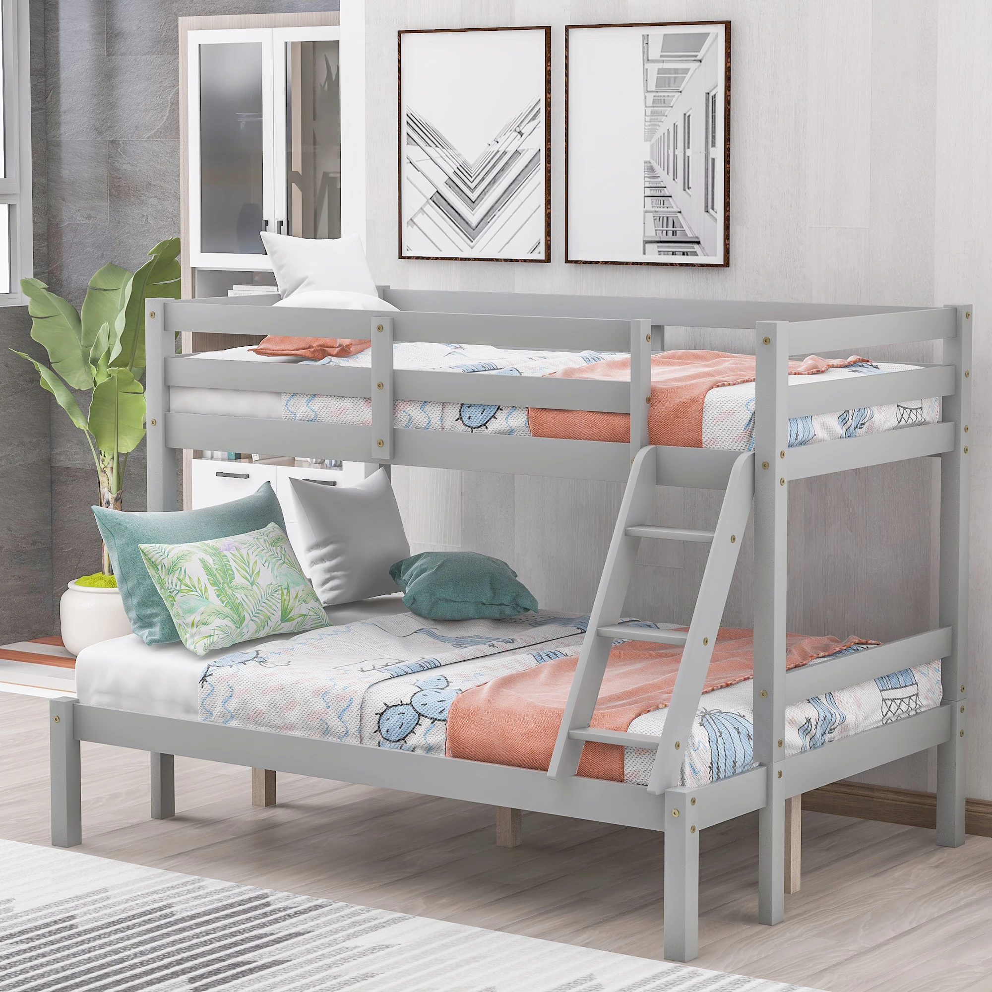

Twin over full bunk bed