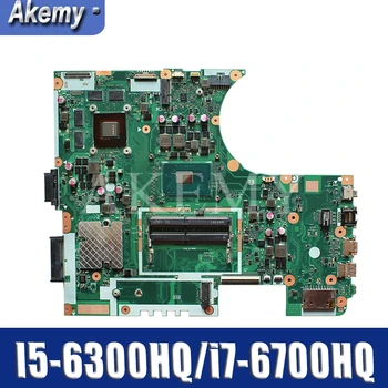 

N752VX MB._0M I5-6300 / I7-6700HQ CPU GTX950M laptop motherboard For Asus N752 N752V N752VX laptop Motherboard 90NB0AY0-R00020