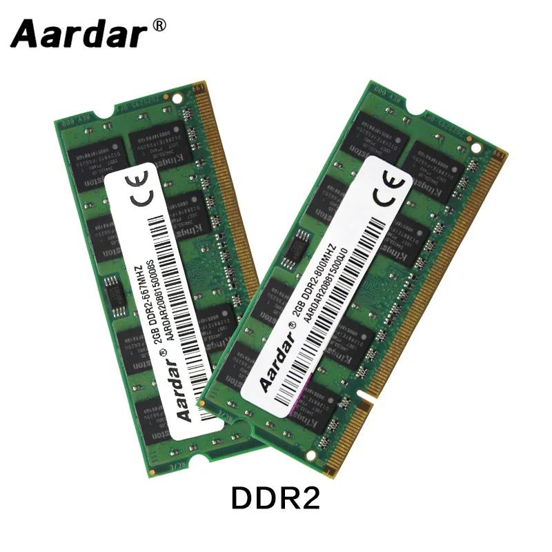 DDR2 2GB Notebook Laptop Aardar-Ram Memory Computer-Ram 800mhz 667mhz for High-Compatible