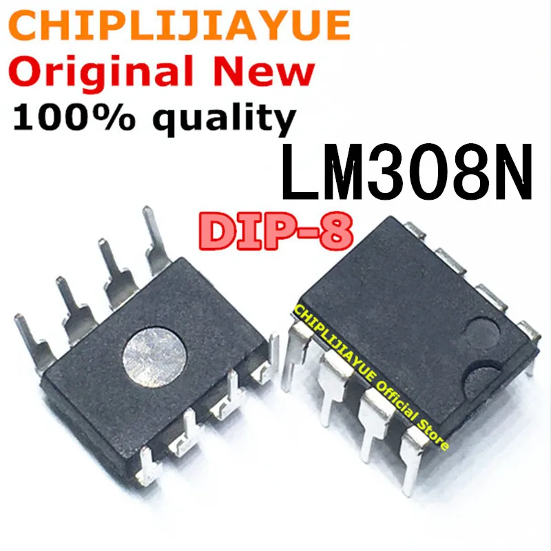 5 шт. LM308N DIP-8 LM308 DIP8 новый и оригинальный IC чипсет | Электронные компоненты