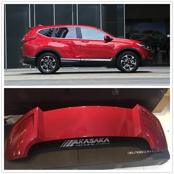 

AKASAKA ABS Rear Trunk Spoiler Wing Lip For Honda CRV CR-V 2017 2018 2019 Red AMA