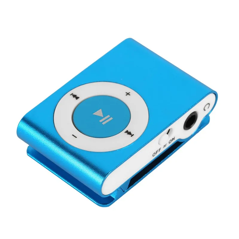USB металлический мини MP3-плеер с зажимом, спортивный портативный музыкальный цифровой TF/SD слот для карты, плеер mp 3 плеер, карта для бега, переносной мини mp3 Mu