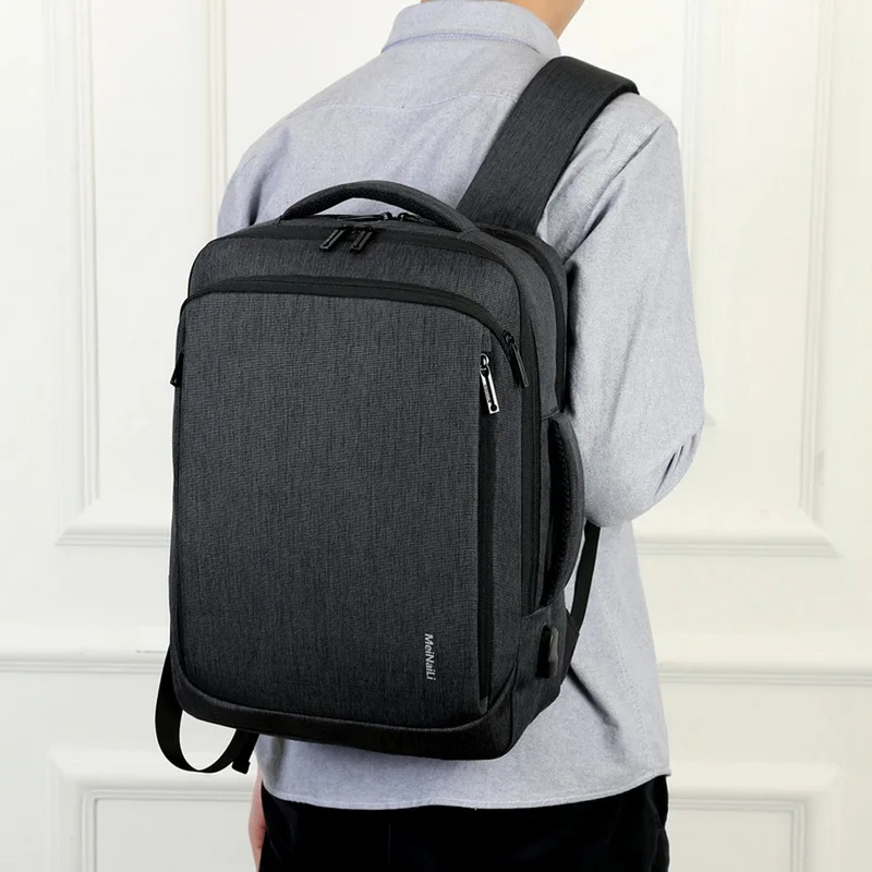MoneRffi рюкзак для ноутбука мужские рюкзаки бизнес ноутбук Mochila водонепроницаемый рюкзак usb зарядка сумки дорожные сумки