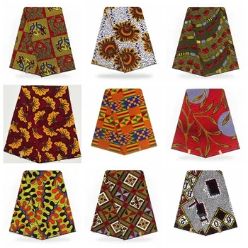 

Nice Veritable Wax High Quality Ankara Hot Wax Veritable Soft Pagne Wax African Wax Veritable Hot Sale Design For Sewing