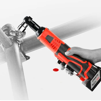

26v Electric 3/8 Ratchet Wrench Rechargeable Cordless Right Angle Wrench US/EU/UK/AU Plug