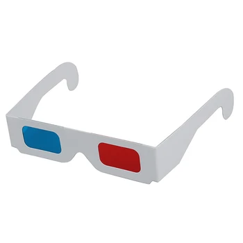 

100 pairs of Red / Cyan (Blue) Anaglyph 3D glasses 3Dimensional