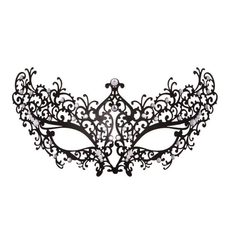 

Masquerade Party Metal Halloween Mask