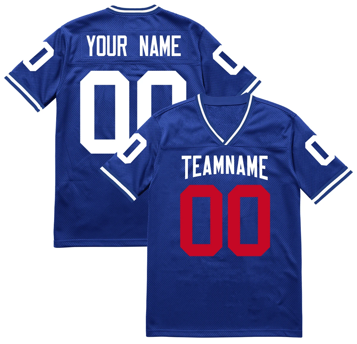 American Football Jersey Embroidery Team Name Number For Men/Youth