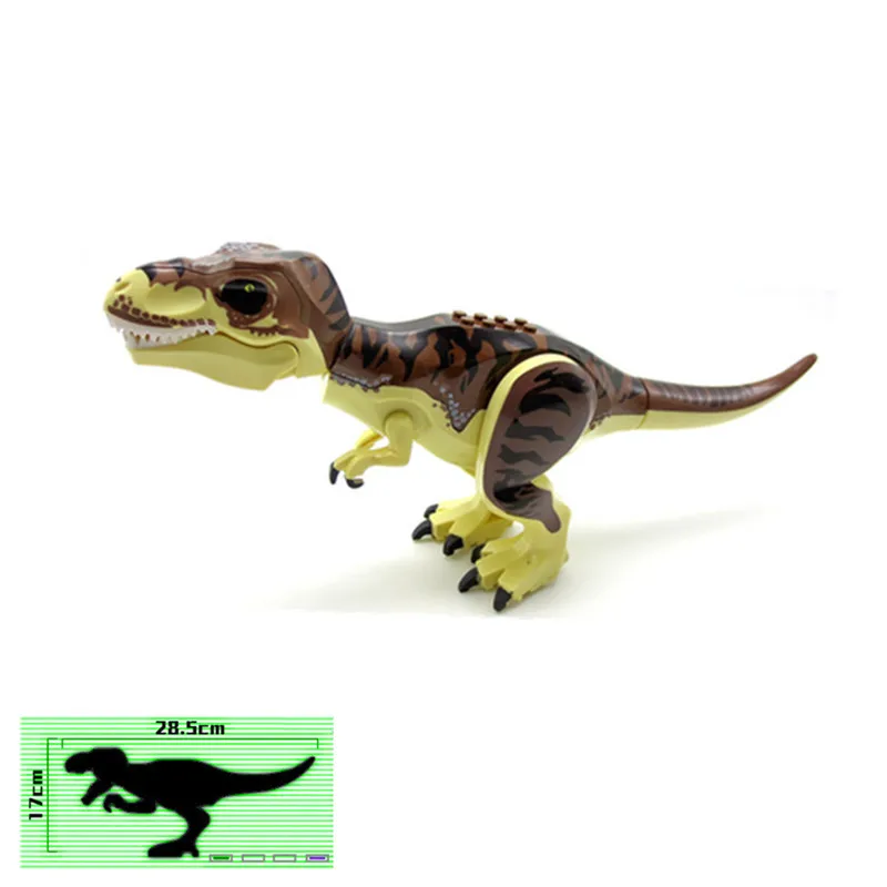 2 шт. Парк Юрского периода Раптор динозавры Tanystropheus спинозавр Indoraptor Baryonyx фигурки строительные блоки кирпичи детские игрушки