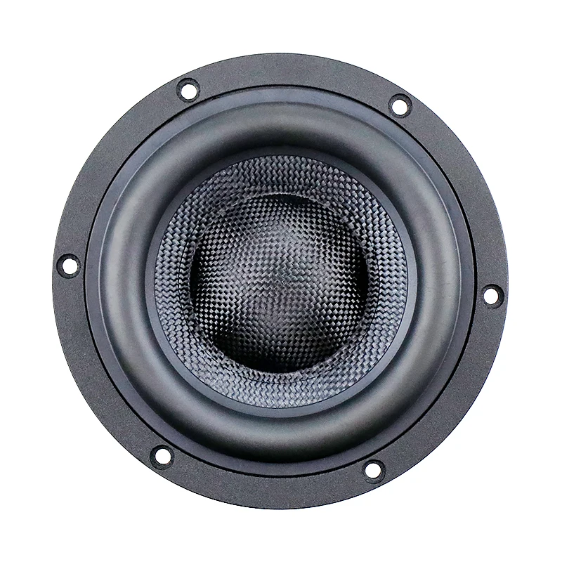 GHXAMP HIFI 5.25 Inch Subwoofer Woefer Speaker 4OHM 3-way Frequency Bass Loudspeaker 60W 120W Glass Fiber Basin 1PC 3