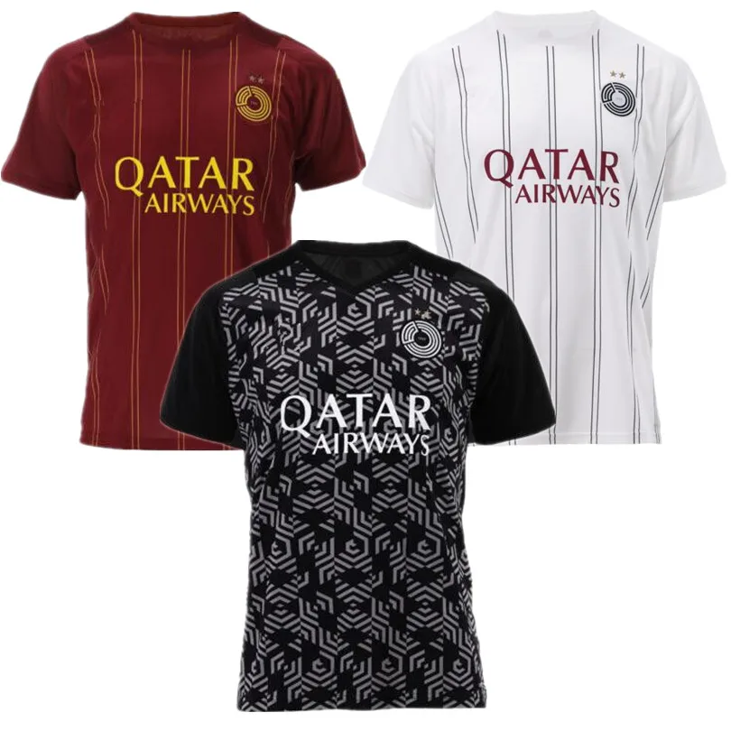 21 22 Al Sadd SC jersey Doha Qatar Xavi Bounedjah Guilherme Akram Afif Ayew home and away custom | Мужская одежда