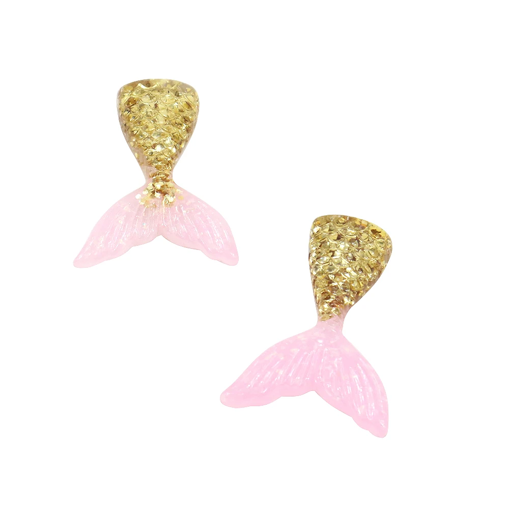 David accessories "Русалка" в виде рыбьей чешуи; хвост смола для художественного оформления ногтей, ручная работа ремесла домашнего декора аксессуары 10 штук, материалы для ручных поделок, 10Yc3790 - Цвет: 1064455006