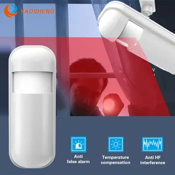 433Mhz Wireless PIR Infrared Motion Sensor Alarm Detector With Flash Led Light for Smart Home Security Alarm System 1