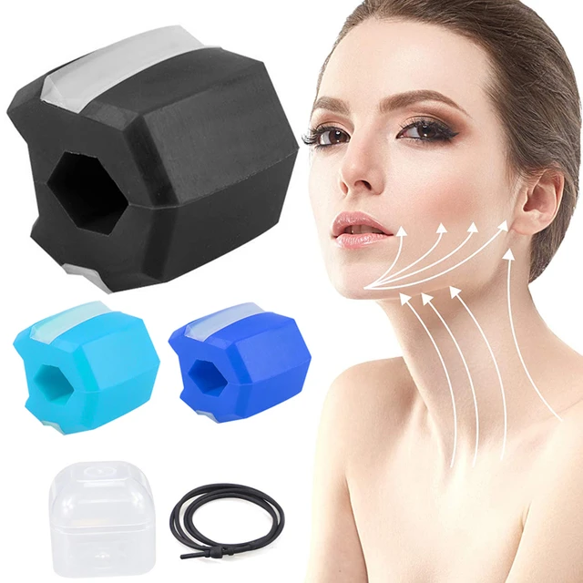 Jaw Trainer Face Exerciser Jaw Exerciser for Jawline Shaper Facial Toner  Chin Masseter Muscle Trainer for Double Chin Reducer - AliExpress