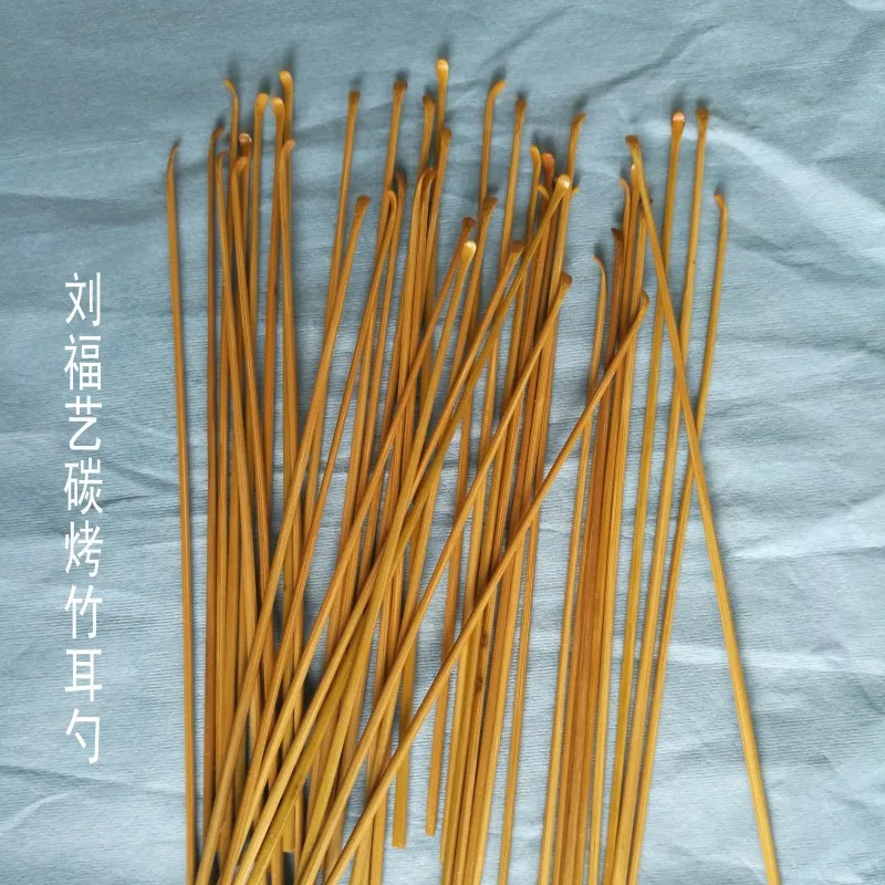 

Grilled Industry Ethnic Ear Handmade Liu Fu Tool Polishing Dig Not Shining Adult Medium & Large Bamboo Ear Pick Single Bottle Pr