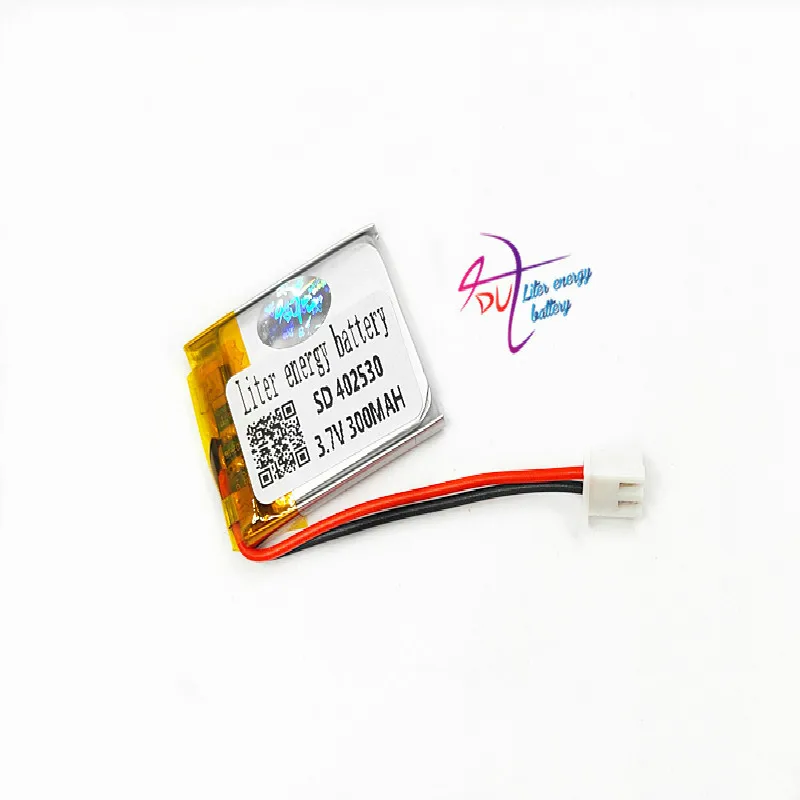 JST 2.54mm 402530 3.7V 300MAH PLIB polymer lithium ion / Li-ion battery for GPS mp3 mp4 dvd bluetooth model toy mobile | Электроника