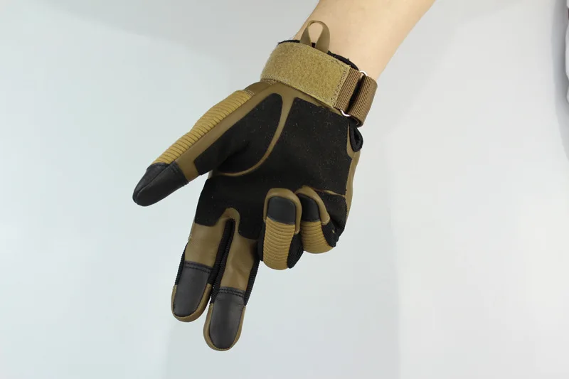 Сенсорный экран Жесткий Костяшки Тактические перчатки из искусственной кожи армейский Военный Боевой страйкбол Спорт на открытом воздухе велосипедный Пейнтбол Охота Swat