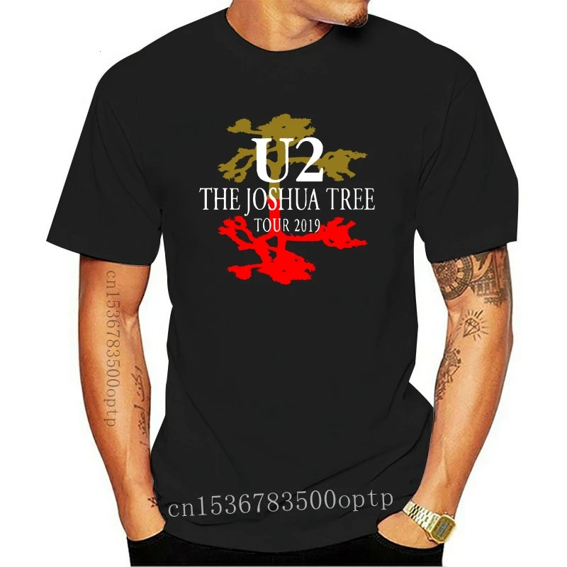 New 2021 U2 The Joshua Tree Tour 2021 Rock Band T Shirt Men Women Black-Navy for HOT Tee Shirt vintage O Neck co ord sets Women's Sets