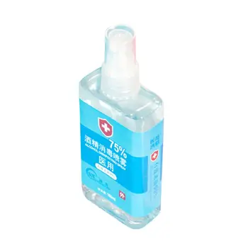 

100ml 75% Alcohol Disinfecting Spray Non-Irritating Non-Toxic Portable Sterilization Rinse-Free Antibacterial Liquid