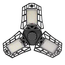 E27 144LED 60W Железный человек деформационный складной светильник креативный подвесной светильник