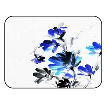 CHARMHOME мягкий ковер Противоскользящий ковер синий и фиолетовый китайский стиль чернил и мыть ковер для гостиной коврик для домашнего декора