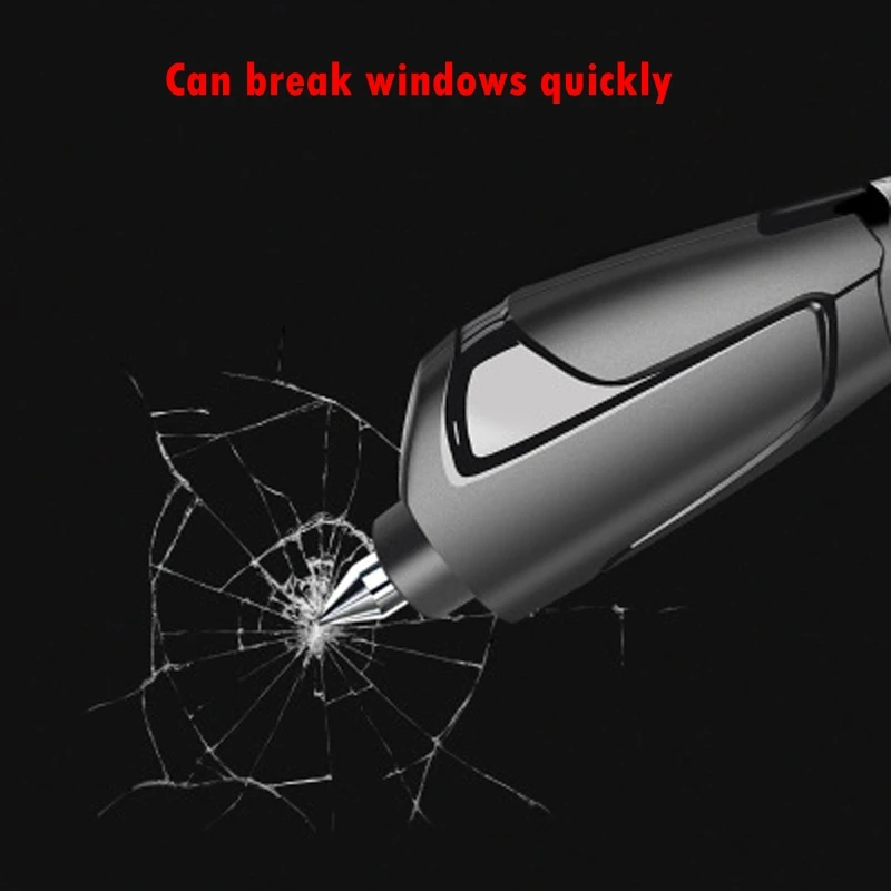 

2-in-1 Car Mini Window Breaker Seat Belt Cutter Push-type Multifunctional and Fearless Water Pressure Window Breaker