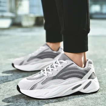 

Leader Show Men's Fashion Casual Shoes Sneaker 2019 Spring New Men Shoes High Quality Lighted Non-slip Walking Shoe Zapatillas